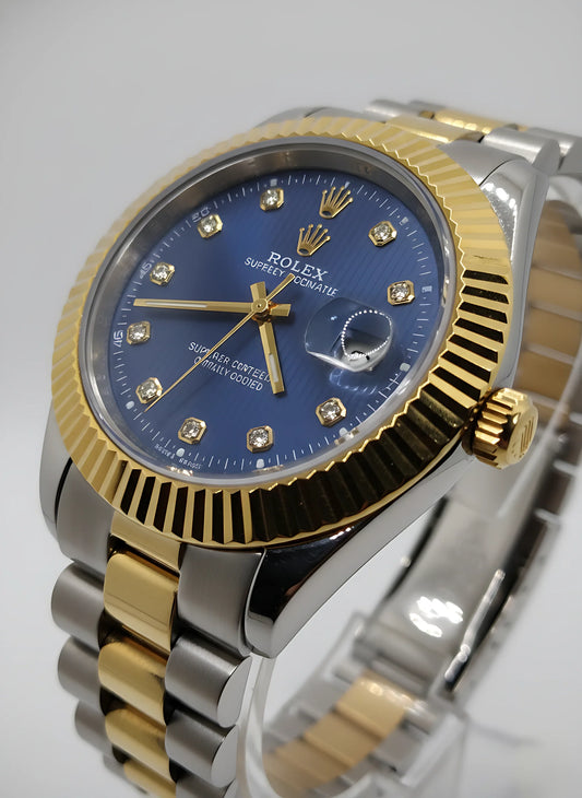 Rolex Two-Tone Blue Dial